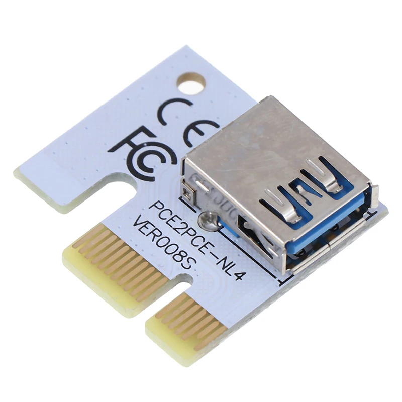 USB 3.0 PCI E 1X до 16X удлинительный кабель для майнинга расширенный линейный адаптер