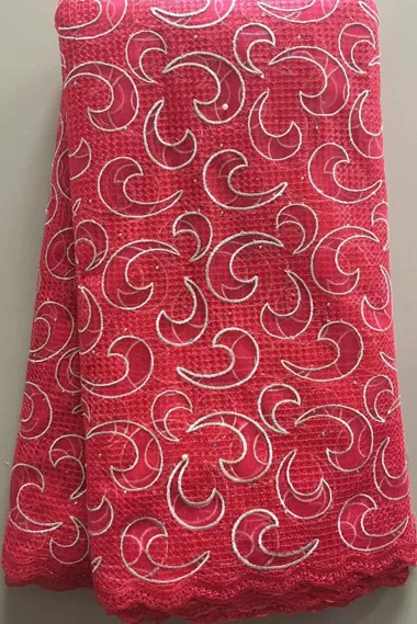 Новейшая Золотая африканская кружевная ткань с вышивкой французская дешевая