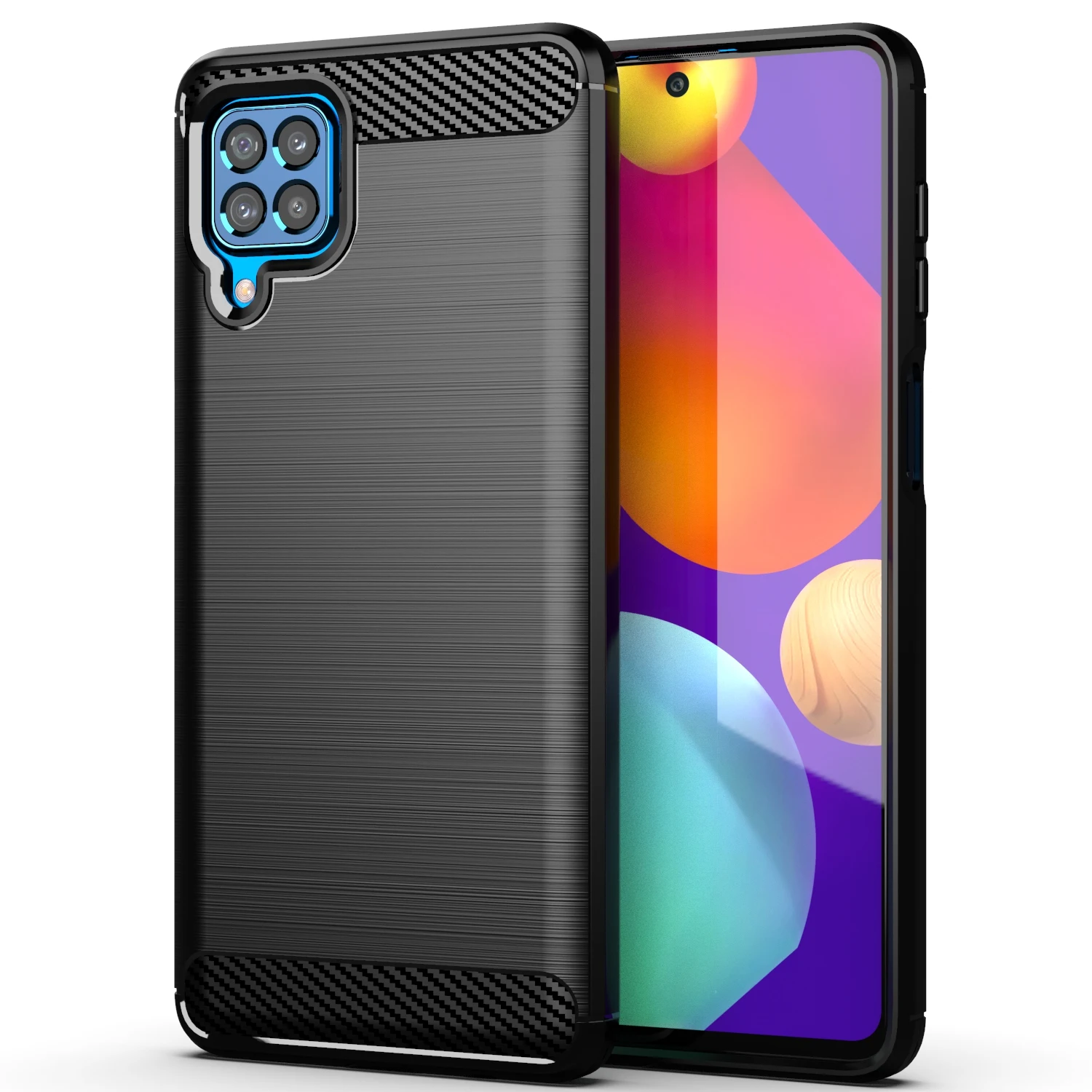 

Case for Samsung M62 Case F62 Shockproof Material Soft Comfortable Fashion Contracted Samsung M62 F62 Phone Protection Cover