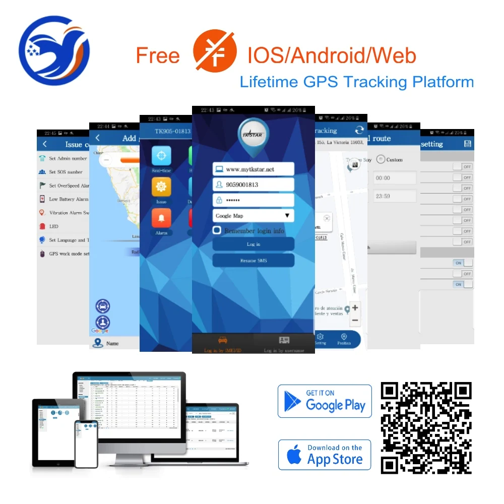 

TKSTAR GPS CAR TRACKER TK905B 10000mAh 150 days long time standby powerful magnets free install free GPS locator lifetime APP