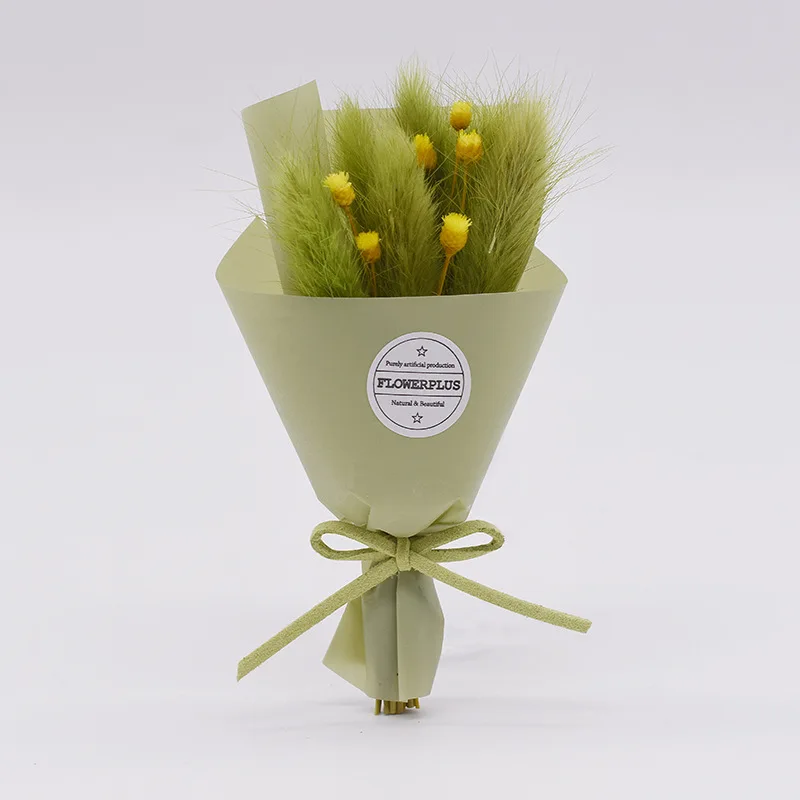 Натуральные сушеные цветы мини упаковка креативный букет для свадьбы украшения