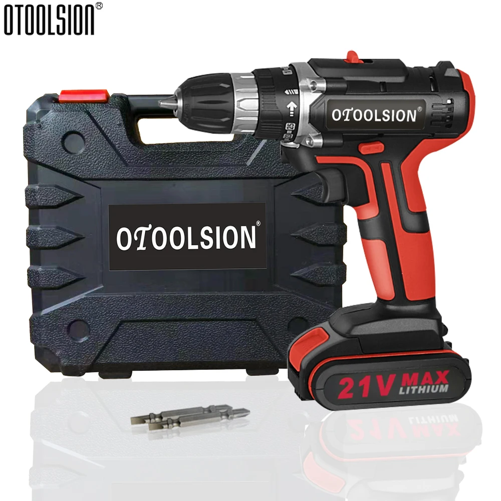 21 в Электрическая отвертка с переменной скоростью аккумуляторная