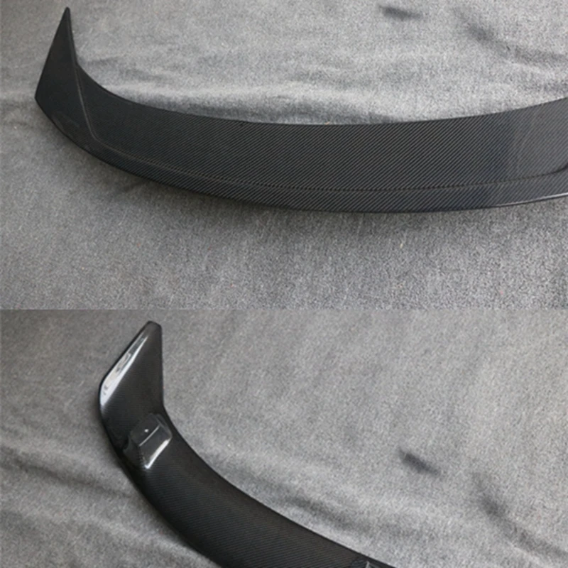 Высококачественный спойлер из натурального углеродного волокна для заднего