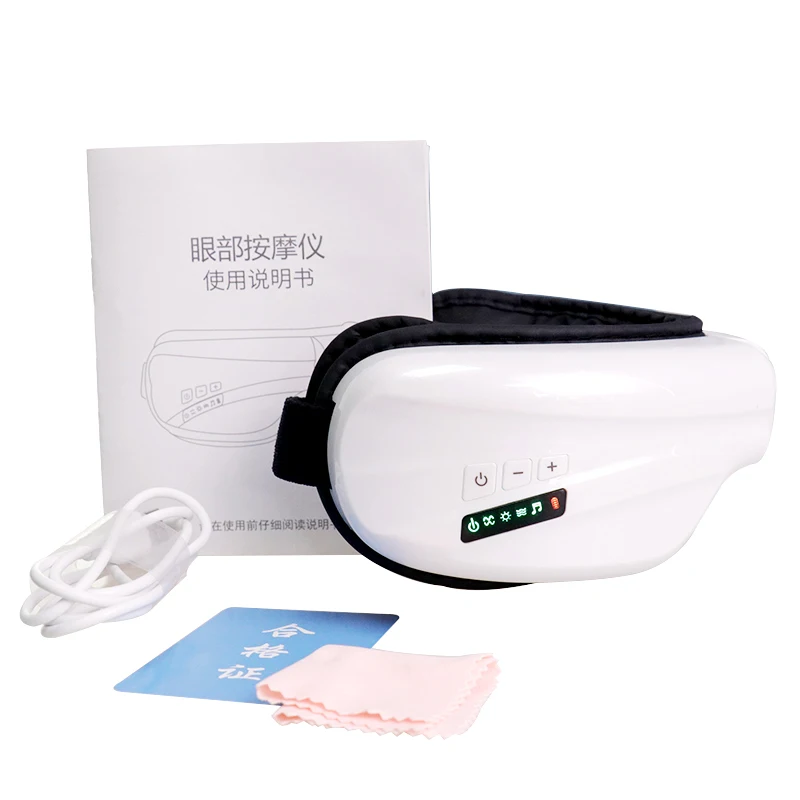 Умный массажер для глаз против морщин компрессионные очки с подогревом удаление