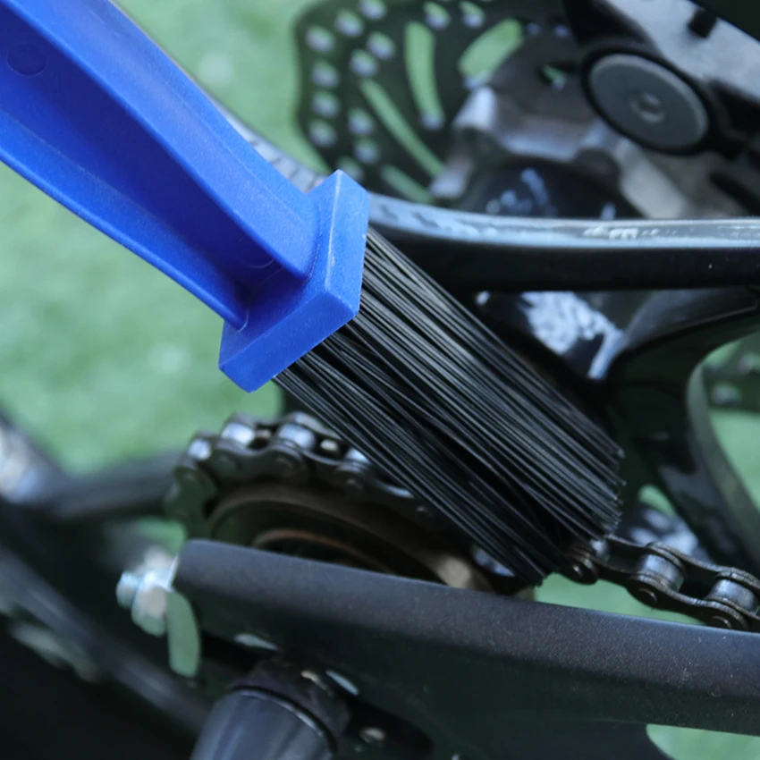 Зубчатая щетка для очистки цепи мотоцикла инструмент грязи YAMAHA YZ80 85 YZ125 Kawasaki 1 ZRX1100