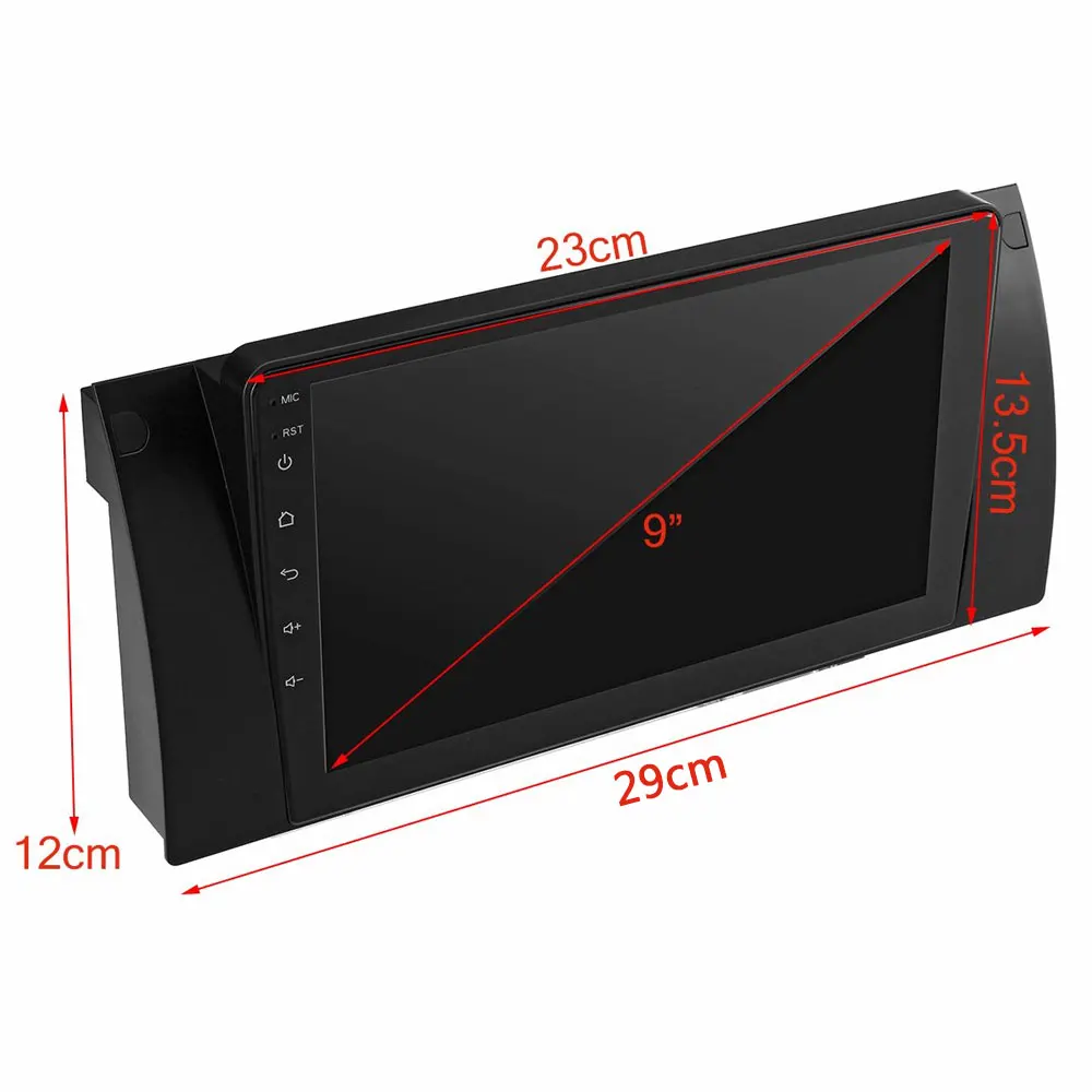 Автомобильный мультимедийный плеер радио WIFI Android 8 1 для BMW E39/X5 04-06/5 95-03/X5 00-06(E53) + 16G