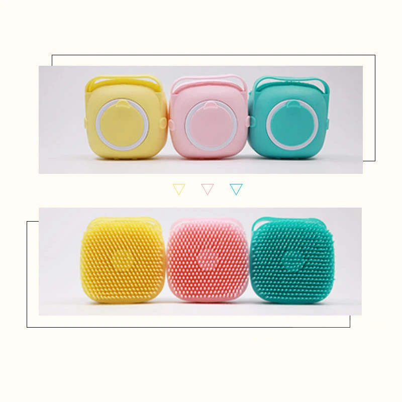 

New Pet Dog Cat Shampoo Massager Brush Cat Comb Grooming Scrubber Shower Brush for Bathing Hair Soft Clean Silicone Brushes