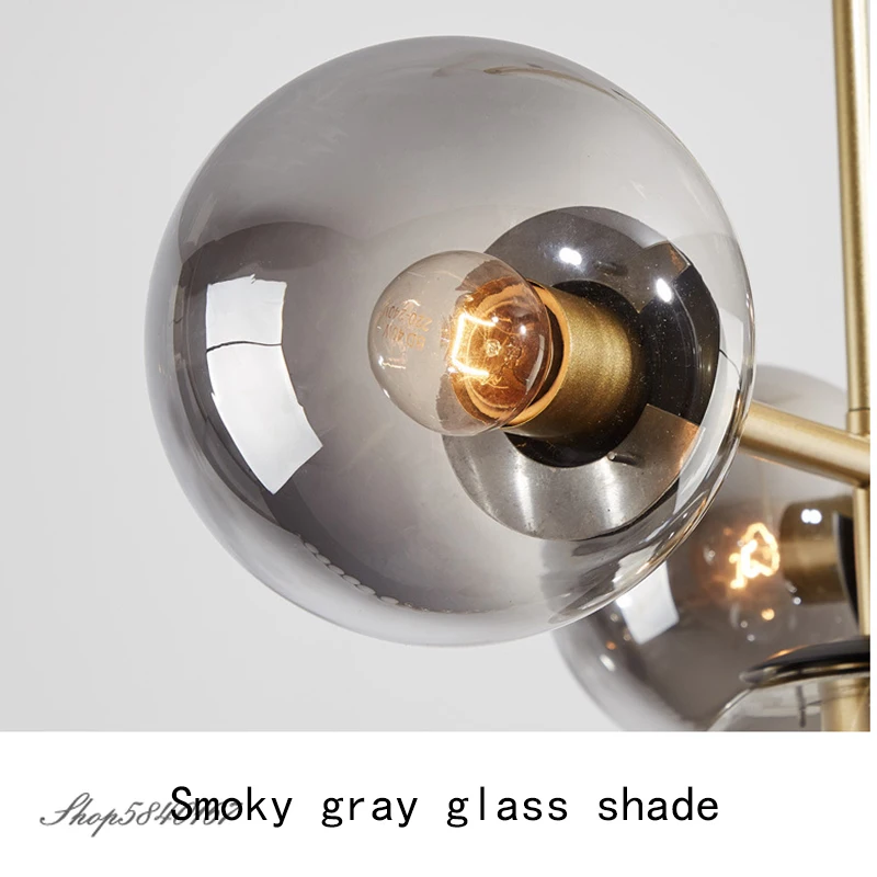 Lámpara colgante moderna de cristal mágico de luz colgante accesorios habitación colgando lámpara de habitación luces lámpara de cama colgante Loft luminaria