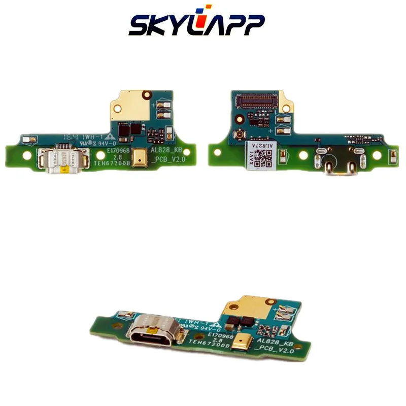 

New Flat Cable for Huawei Y5 (2017), Y5 III microphone, charge connector, charging board Flex Ribbon cable Free Shipping