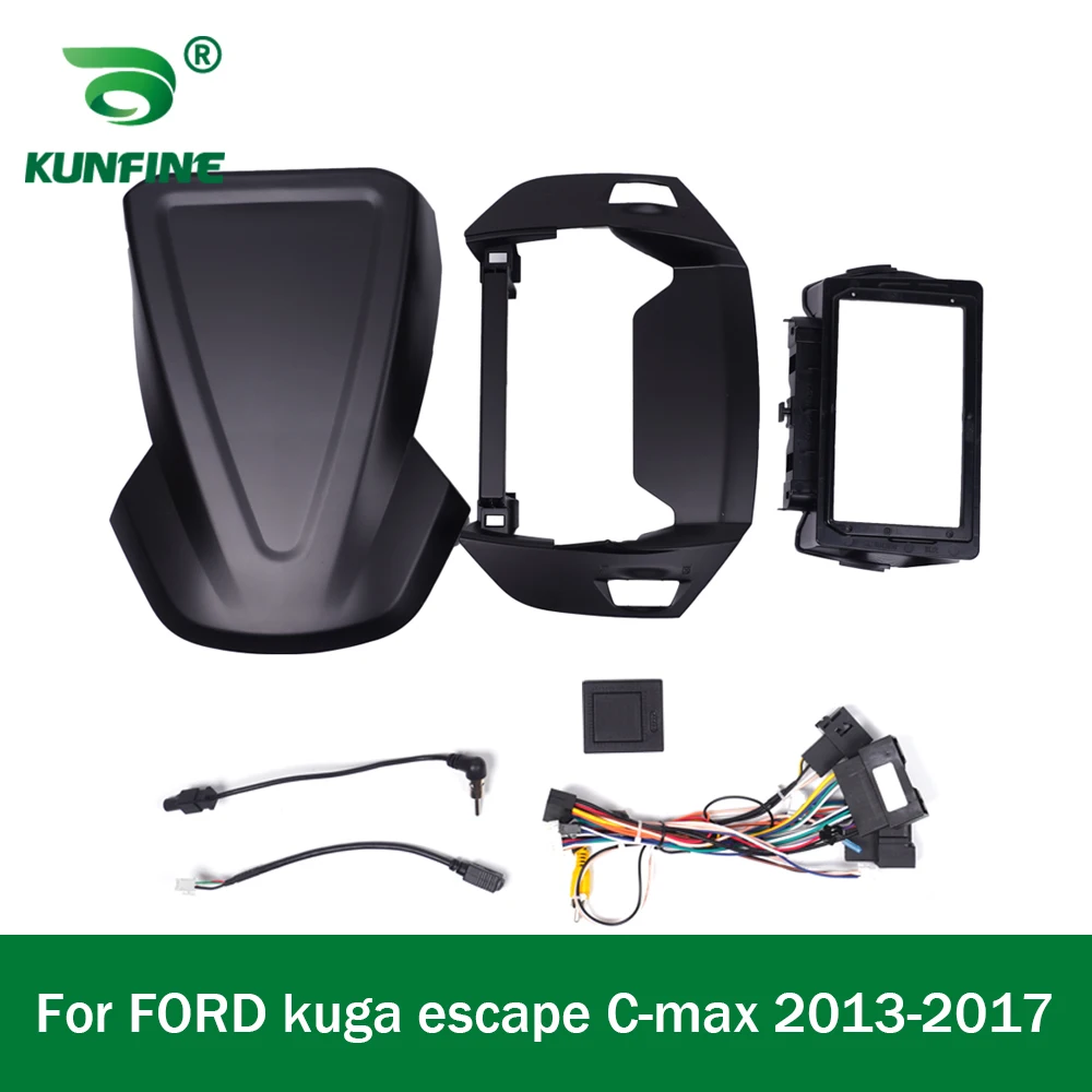 Автомобильный GPS-навигатор стерео для FORD kuga escape C-max 2013-2017 облицовочная панель