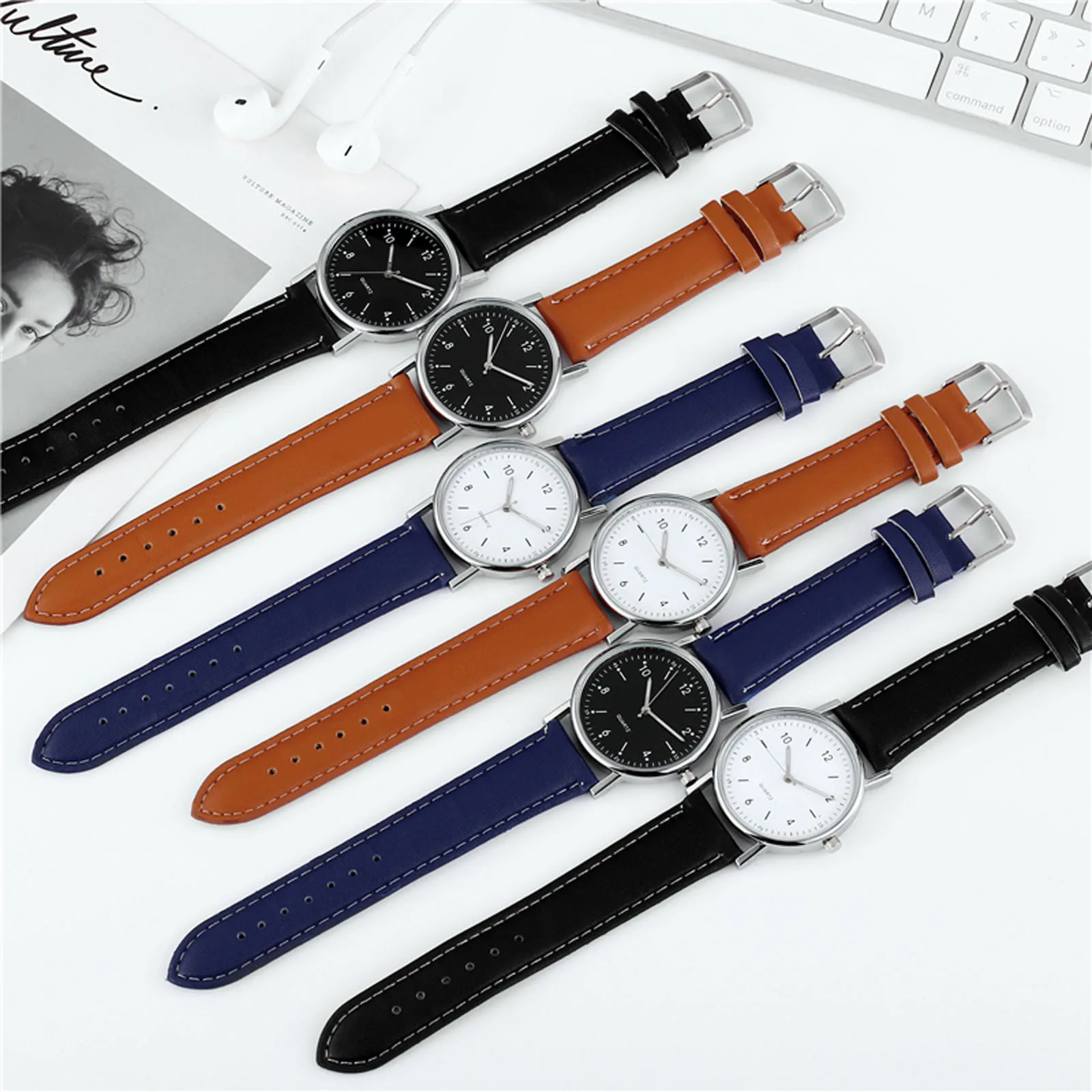 

Top Brand Luxury Ladies Watch Free Shipping High-End Luminous Watch Ladies Quartz Leather Strap Watches zegarki damskie F5