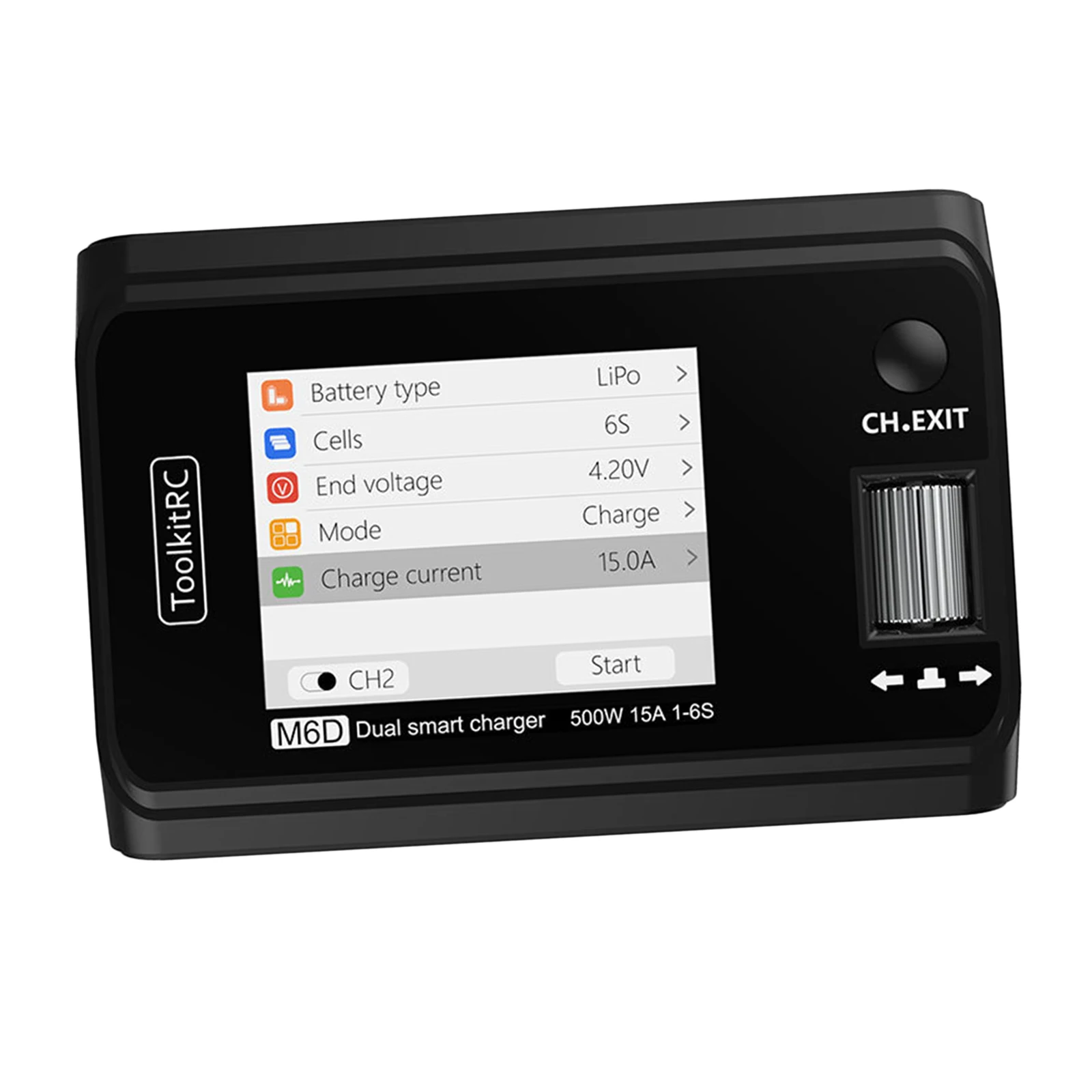 

M6D Dual Channel Smart Charger Discharger For 1-6S Lipo Battery FPV Spare Kit Parts Replace M8