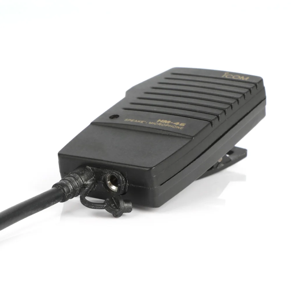 Новый для BMW ICOM HM 46 угол Тип SP/Mic w/разъем наушников IC V8 V82 V85 V80|Запчасти и аксессуары