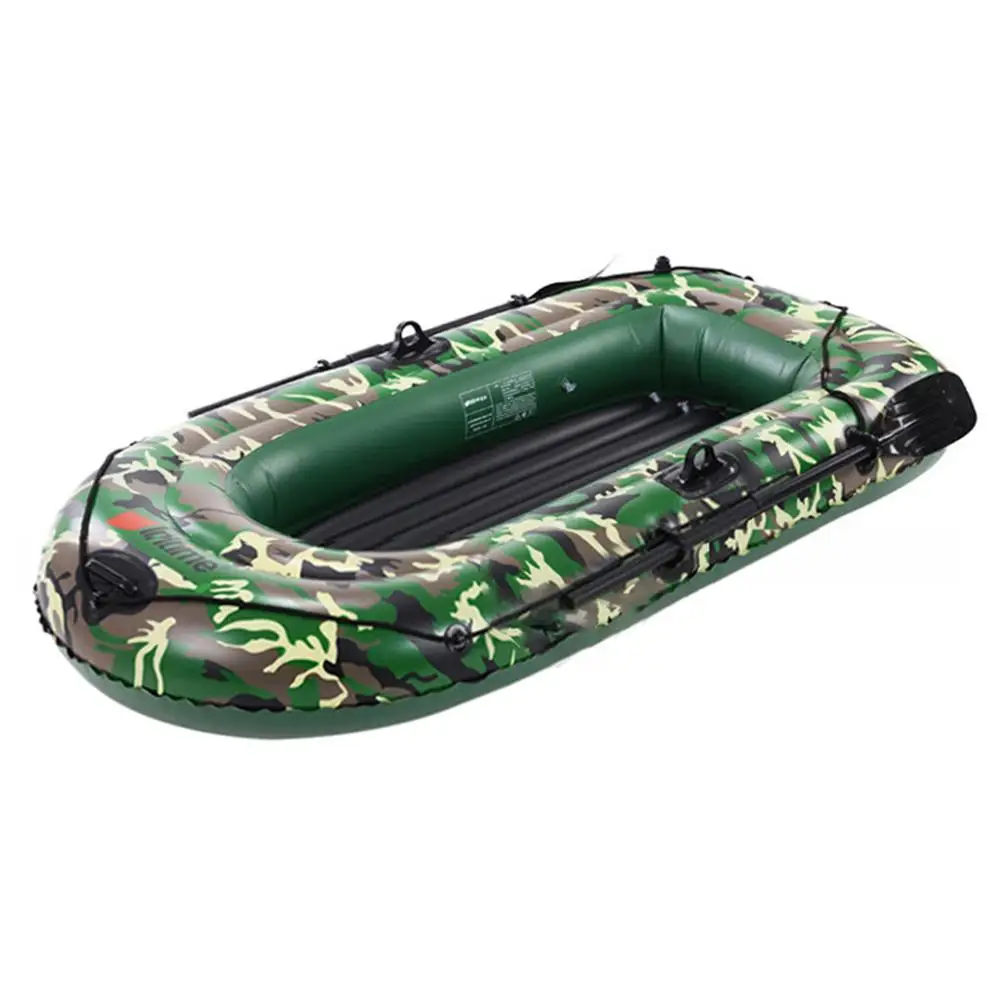 Комплект надувной лодки 10 футов на 2/3/4 человек с лодками воздушным насосом ПВХ