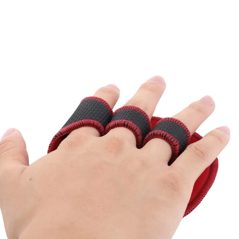 Противоскользящие тренировочные перчатки унисекс для тяжелой атлетики фитнеса