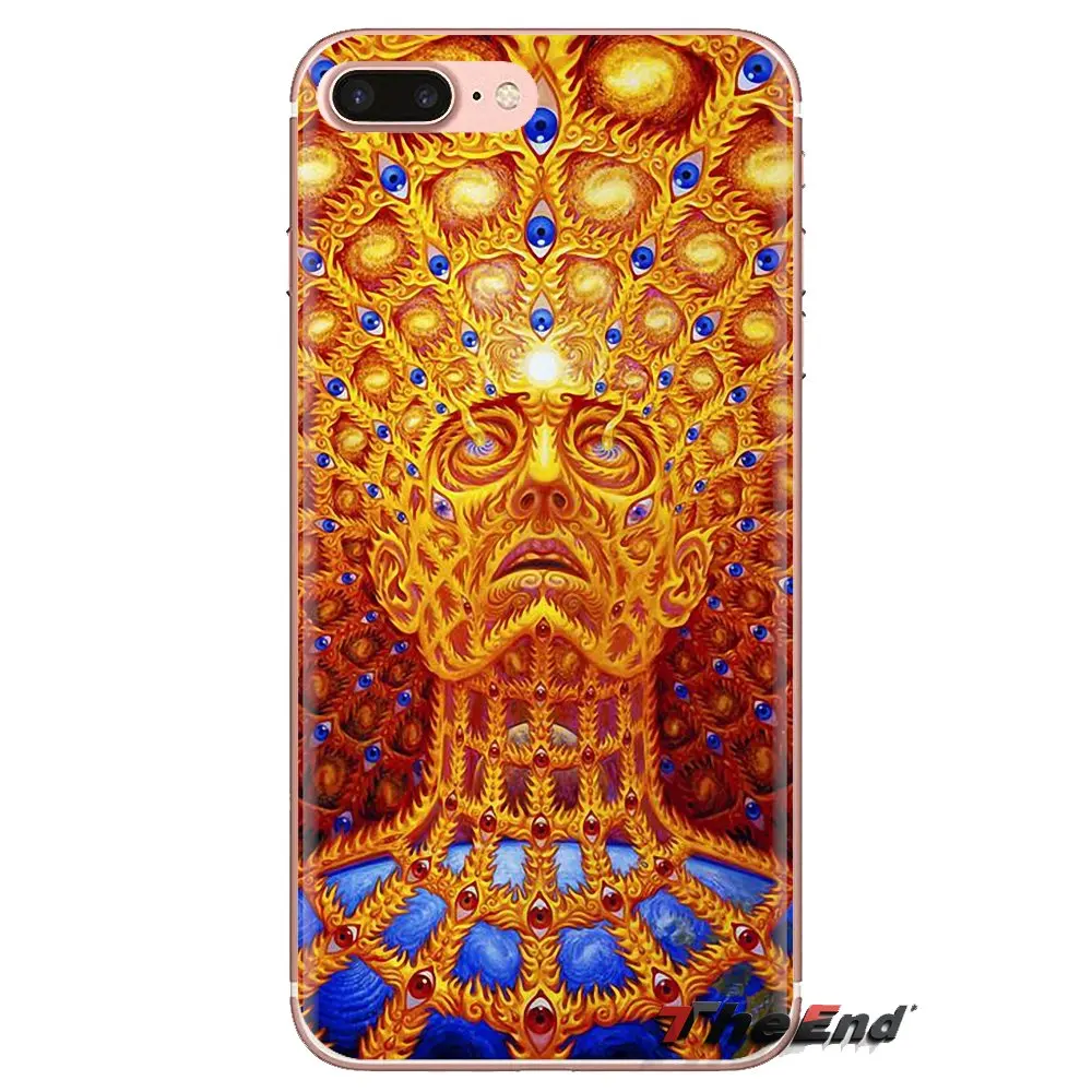 For Samsung Galaxy J1 J2 J3 J4 J5 J6 J7 J8 Plus 2018 Prime 2015 2016 2017 TPU Transparent Case Alex Grey Progress Soul Kiss Muse |