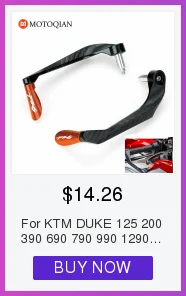 Для KTM Duke 125 200 250 390 EXC EXCF SX SXF XC XCF XCW 2001- 7/" 22 мм мотоциклетные Оранжевые Резиновые Ручки гелевые