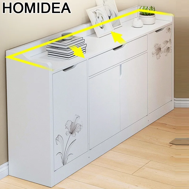 Мебель для обуви шкафчик органайзер Минималистичная стойка мебели |