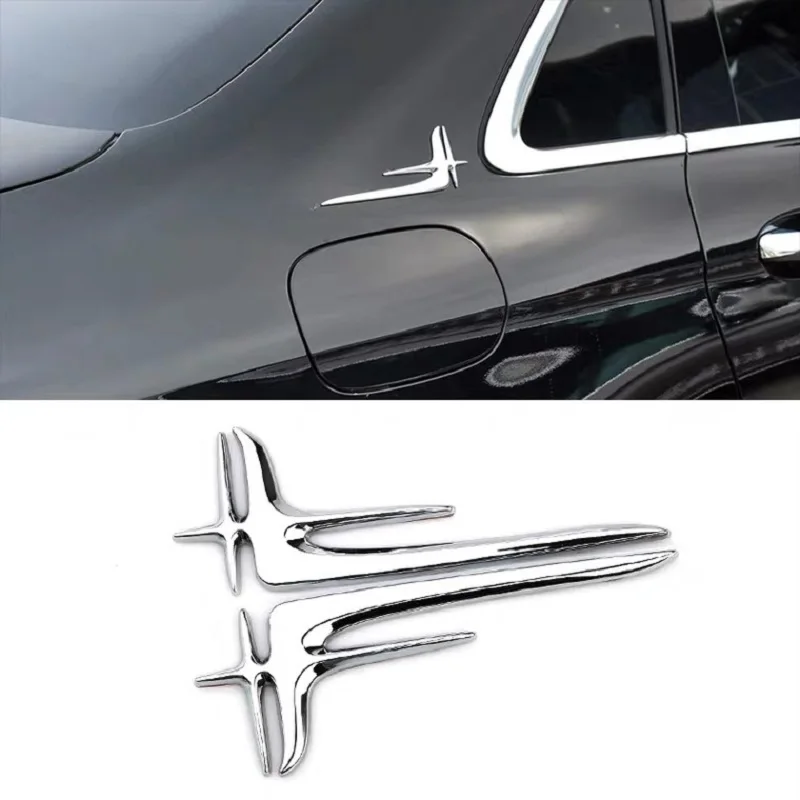 

1 pair Car Stickers Extended Edition Wing Star Style Luxury Emblem