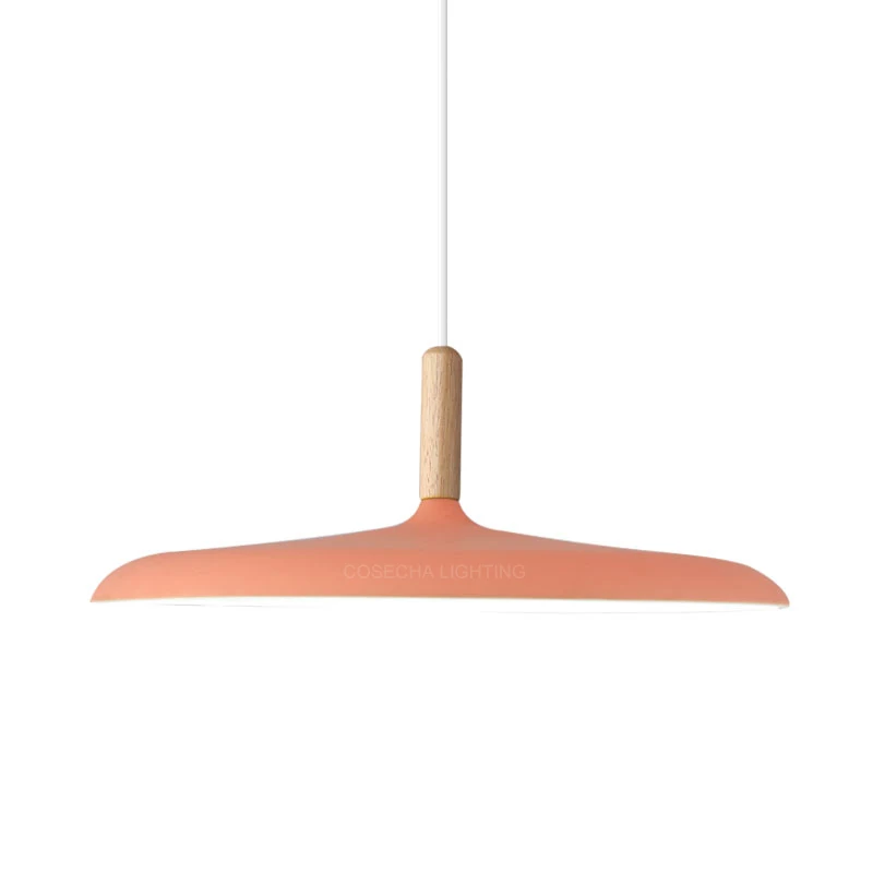 

Одиночные подвесные светильники Macarons, желтый/розовый/зеленый/синий/серый подвесной шнур, Подвесная лампа, элегантный модный дизайн