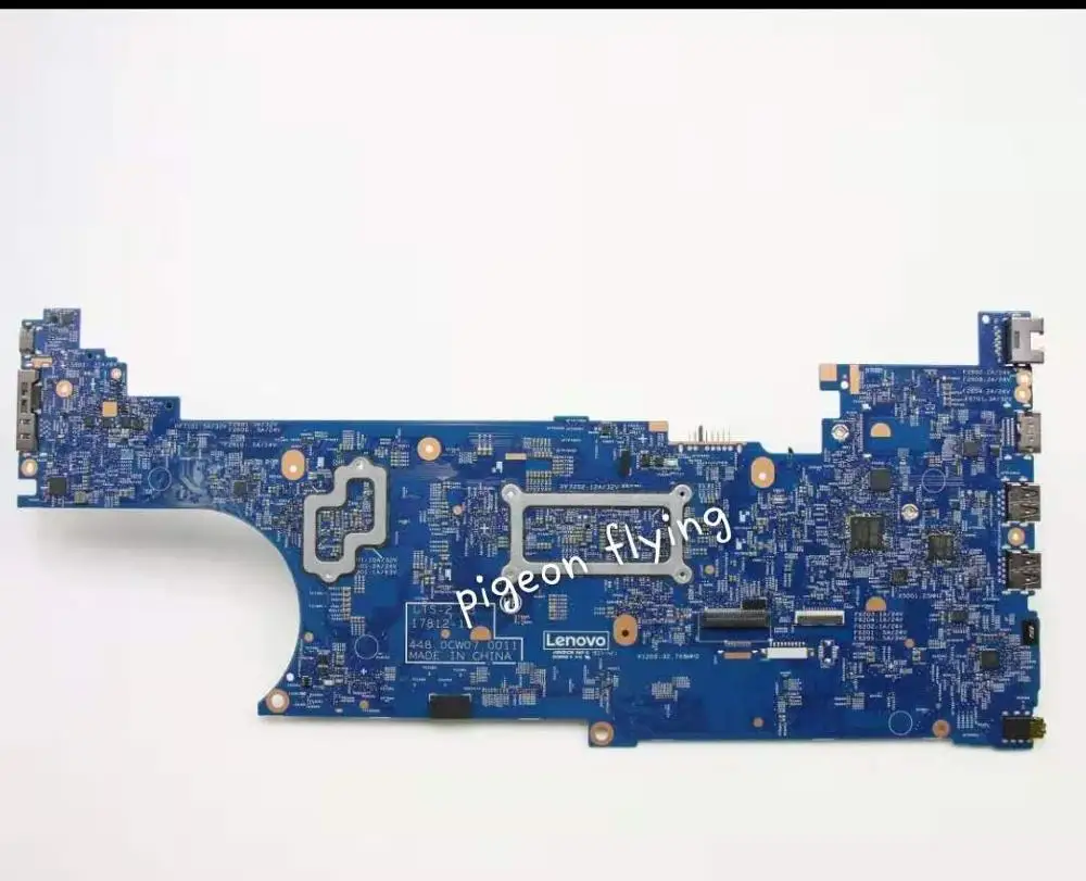 17812 1 lenovo thinkpad p52s type 20lb 20lc laptop motherboard mainboard cpu i7 8550u gpu n18m q1 a1 2gb fru 01yr300 test ok free global shipping