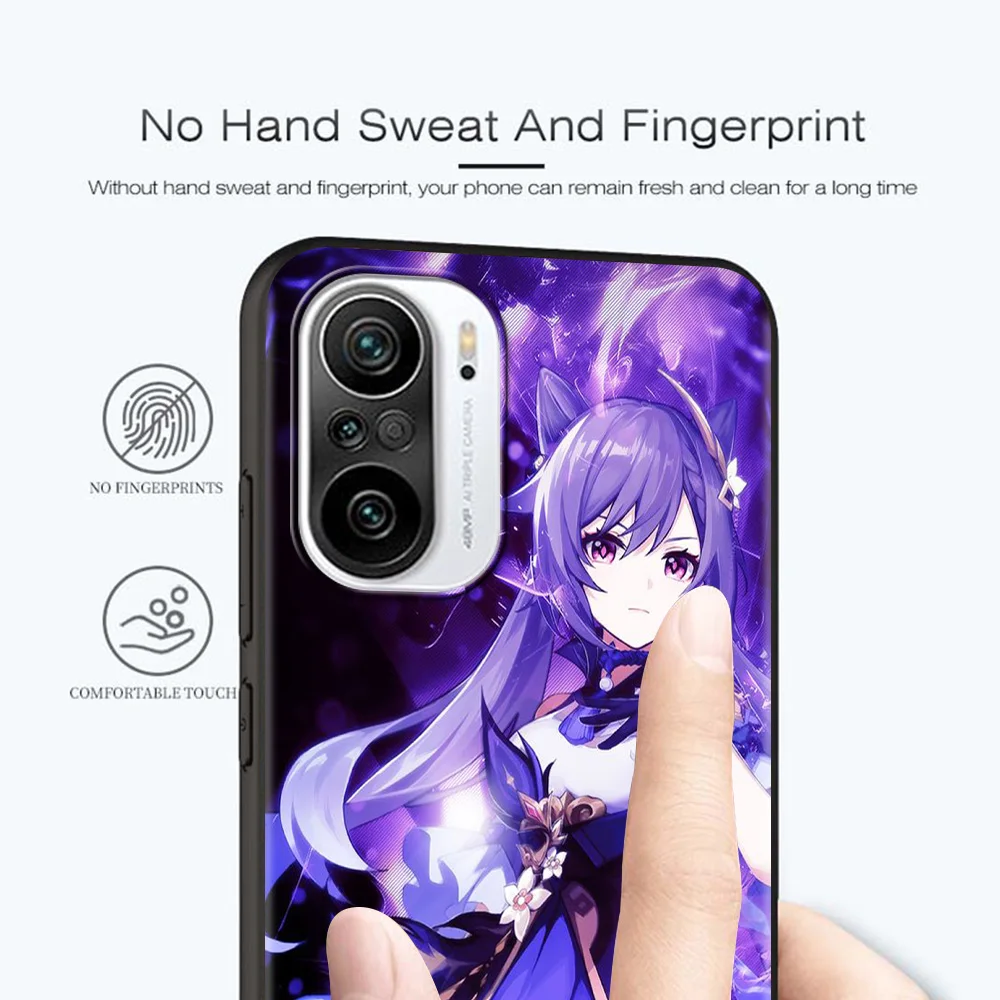 

Cute Genshin Impact Smartphone For Xiaomi Redmi Note 10 9 9T 9S 8 8T 7 Pro Max TPU Cover Soft Fundas Shell