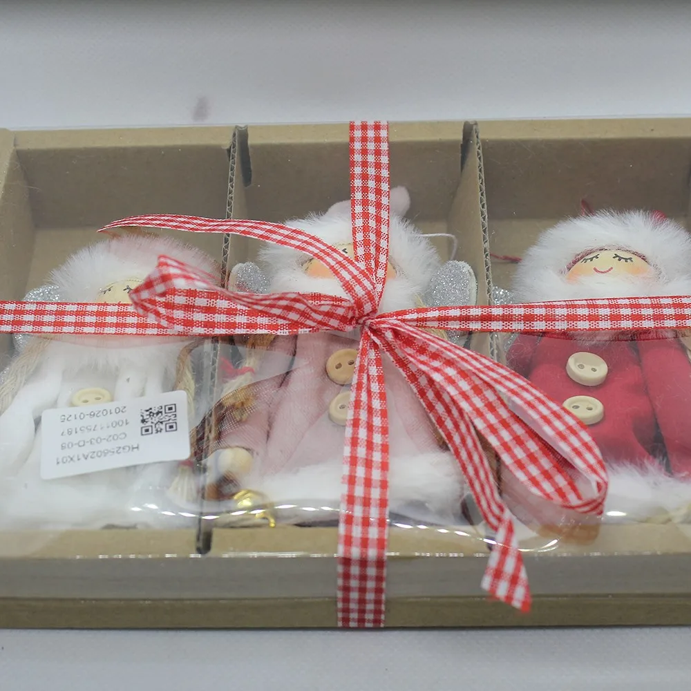 

Merry Christmas Decorations Angel Dolls Christmas Tree Ornament Lovely Pendant Xmas Gift New Year Home Decor