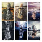 Настенный декор, скандинавские животные, Вдохновляющие картины на холсте, настенные художественные плакаты и фотообои для дома