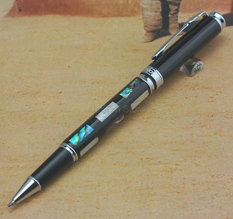 

Jinhao 8802 Rollerball Pen Deep Sea Bright Pearl Shell Writing Signature Pen Brand New Rollerball Pen For Office & School & Home