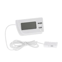 mini digital temperature humidity meter incubator pet tortoise hatching eggs sensor thermometer indoor outdoor home tools white
