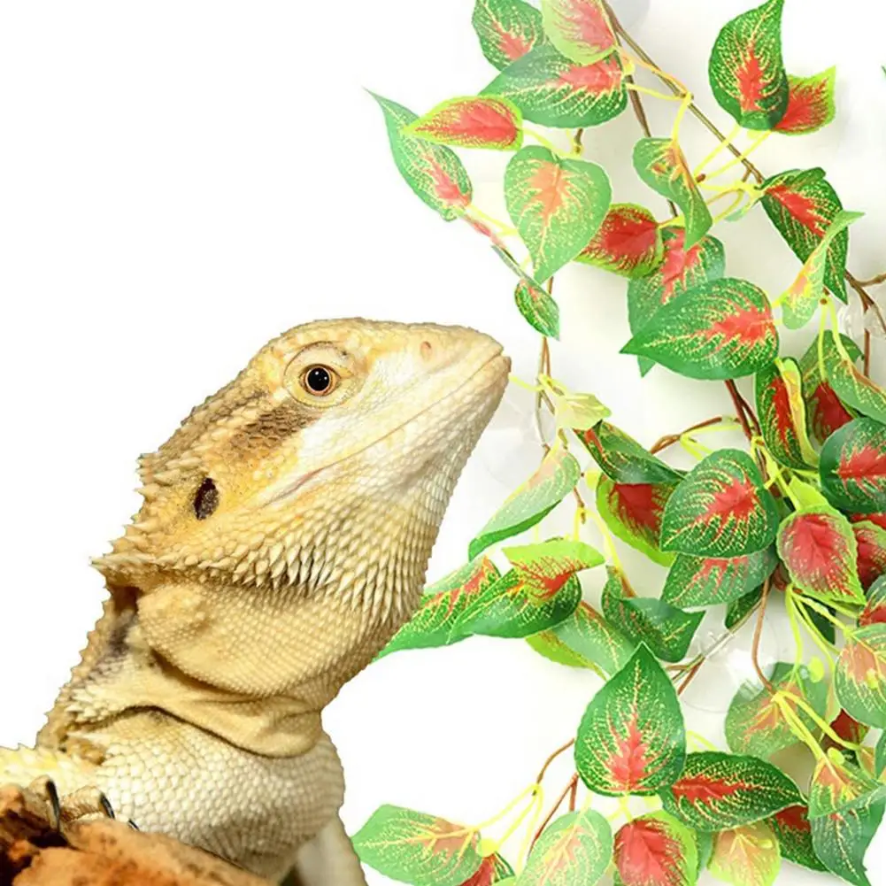 Растения для рептилий ящерицы искусственная лоза искусственные продукты