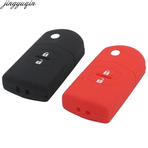 Дистанционный ключ 2 кнопки складной Автомобильный ключ чехол КРЫШКА ДЛЯ Mazda CX-5 CX5 CX-7 CX7 3 2 6 Atenza CX-9CX9 MX5 держатель чехол