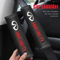 12pcs car belt cover padding car seatbelt strap protector pads for infiniti q50 fx 35 q70 qx50 q50l qx60 q60 triant accessories