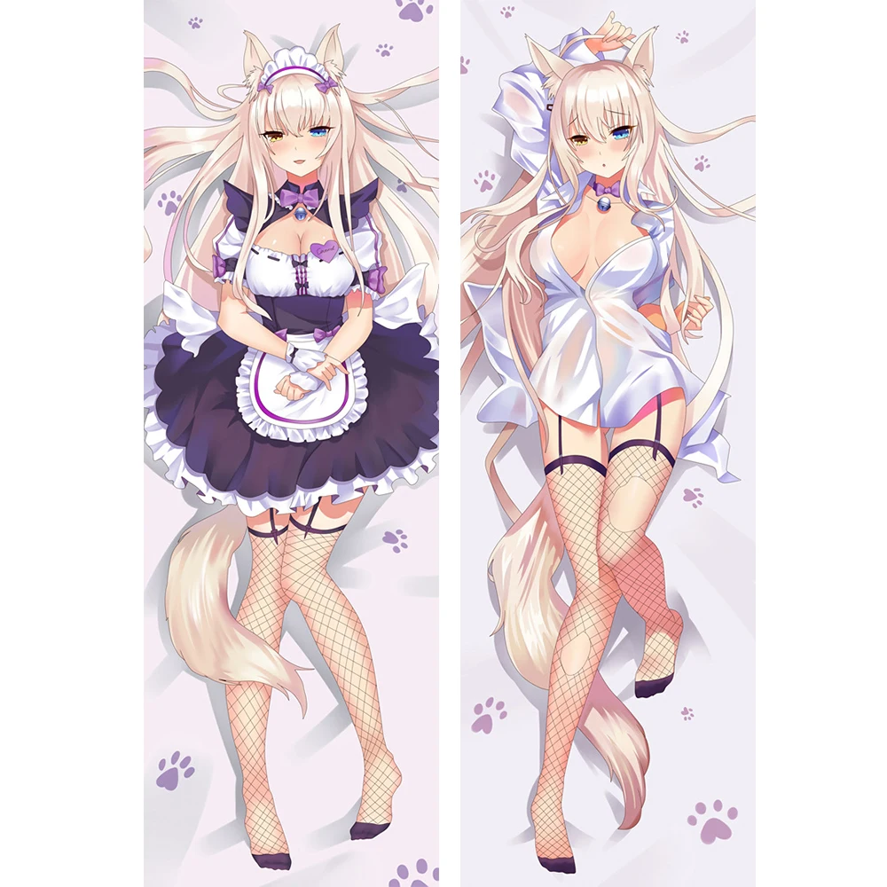 

Game Nekopara Coconut Dakimakura Full Printed Hugging Body Pillowcase Throw Pillow Case Cover Collection Gifts