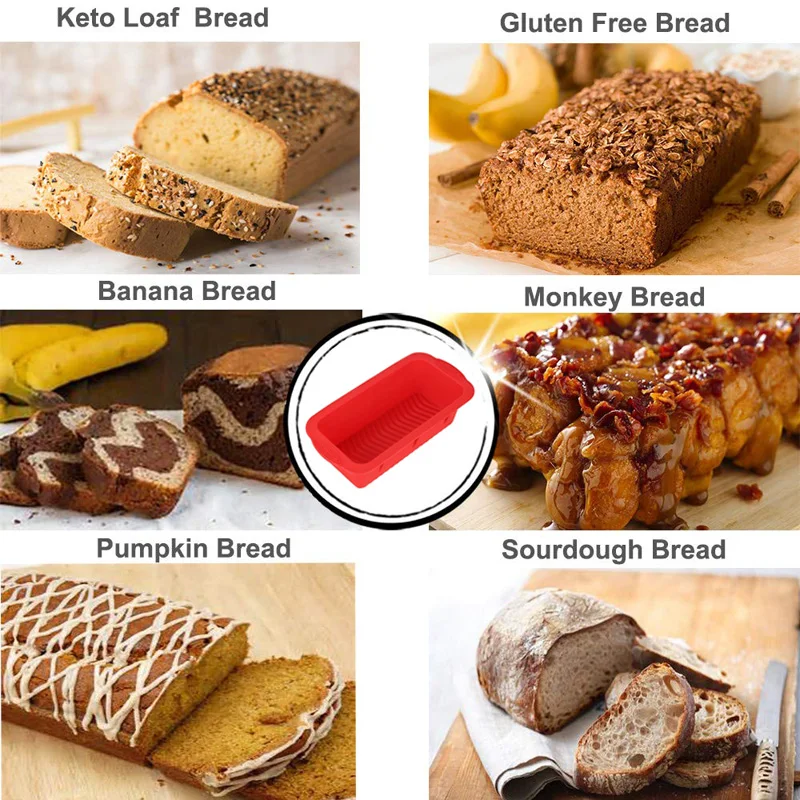 2 шт. антипригарные силиконовые формы для выпечки |