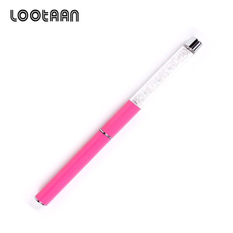 Lootaan 1pc Красный лак для ногтей эффектом деграде (переход от темного к щетка