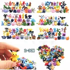 Мини-фигурки героев мультфильма Покемон, 2-3 см