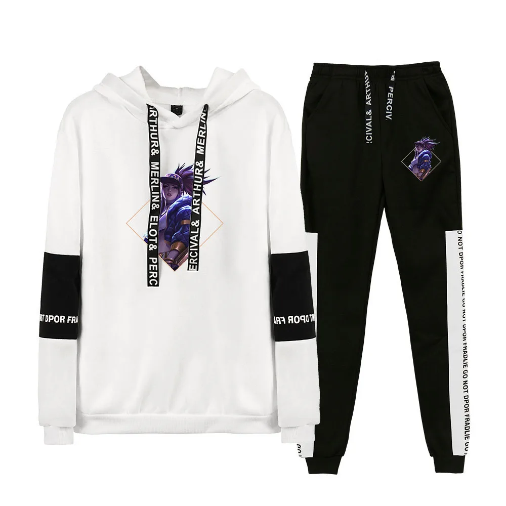 

Мужской комплект из двух предметов, толстовка с капюшоном и брюки