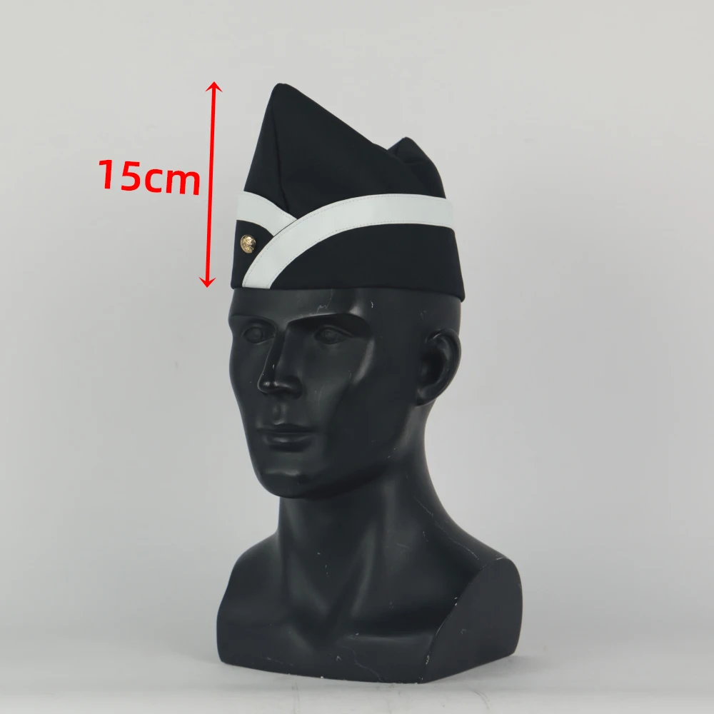 

Cosplay Ghana Pallbearers Coffin Dance Black Cap Funeral Dancing Team Display Hat Funny Dressed Costume