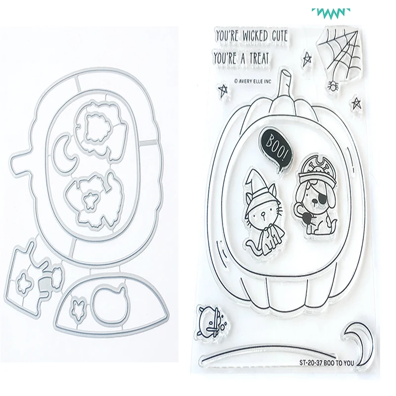 

Christmas Pumpkins Metal Cutting Dies And Stamps Scrapbook Diary Decoration Embossing Template DIY Greeting Card Handmade