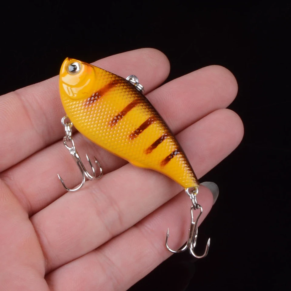 Искусственная приманка для рыбной ловли 1 шт. 5 см 7 2 г ВИБ 3D глаза свинцовый внутри