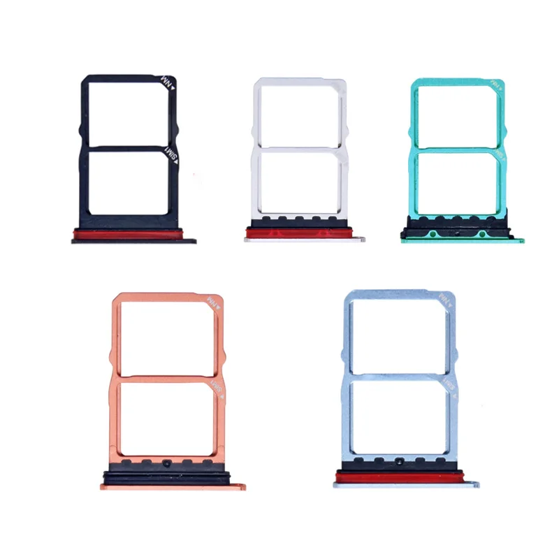 

10Pcs Sim Tray Holder For Huawei P30 Sim Card Tray Slot Holder Connector Container ELE-L29 L09 L04 Replacement