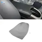 Центральная крышка подлокотника из микрофибры для Toyota Prius 2010 2011 2012 2013 2014 2015, стикер серого цвета