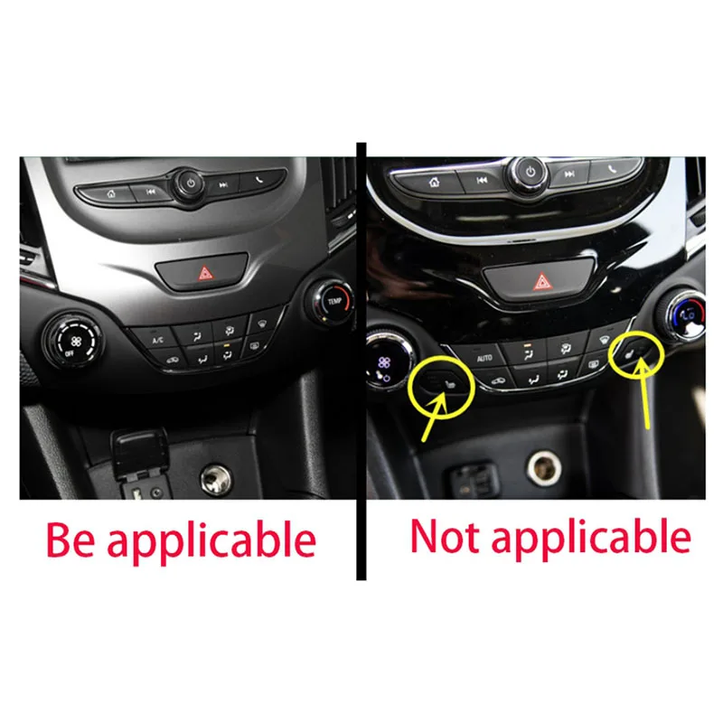 for Chevrolet Cruze 2017-2019 Carbon Fiber Console AC Switch Control Panel Trim | Автомобили и мотоциклы