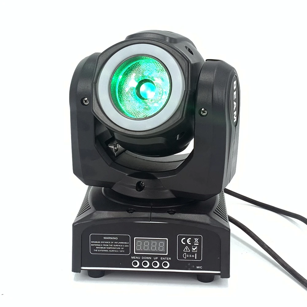 DJ светильник ing mini moving head светодиодный 60 Вт Луч сценический светодиодный светильник с 12 Светодиодный SMD5050 RGB супер яркий светодиодный DJ Точечный светильник фирмы "DMX"