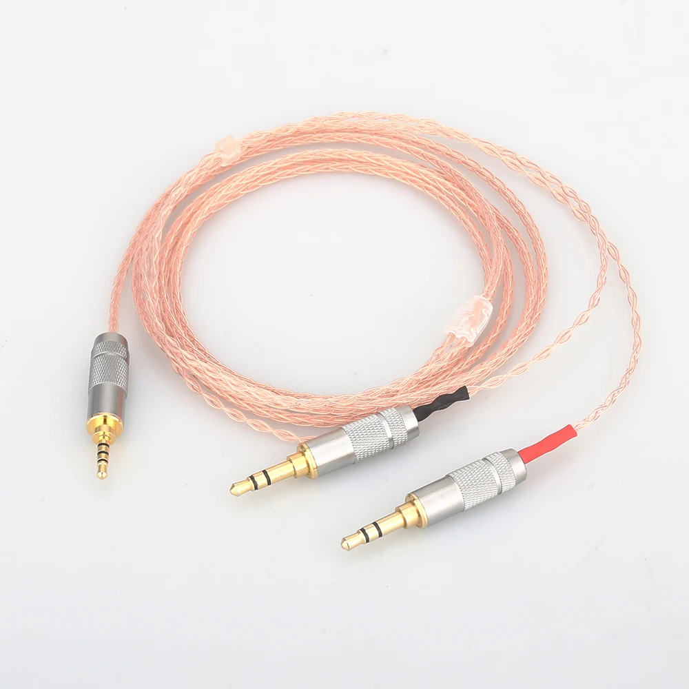 Кабель для наушников 2 5 мм TRRS 8-жильный с плетеной оплеткой MDR-Z7 Z7M2 MDR-Z1R D600 D7100 |