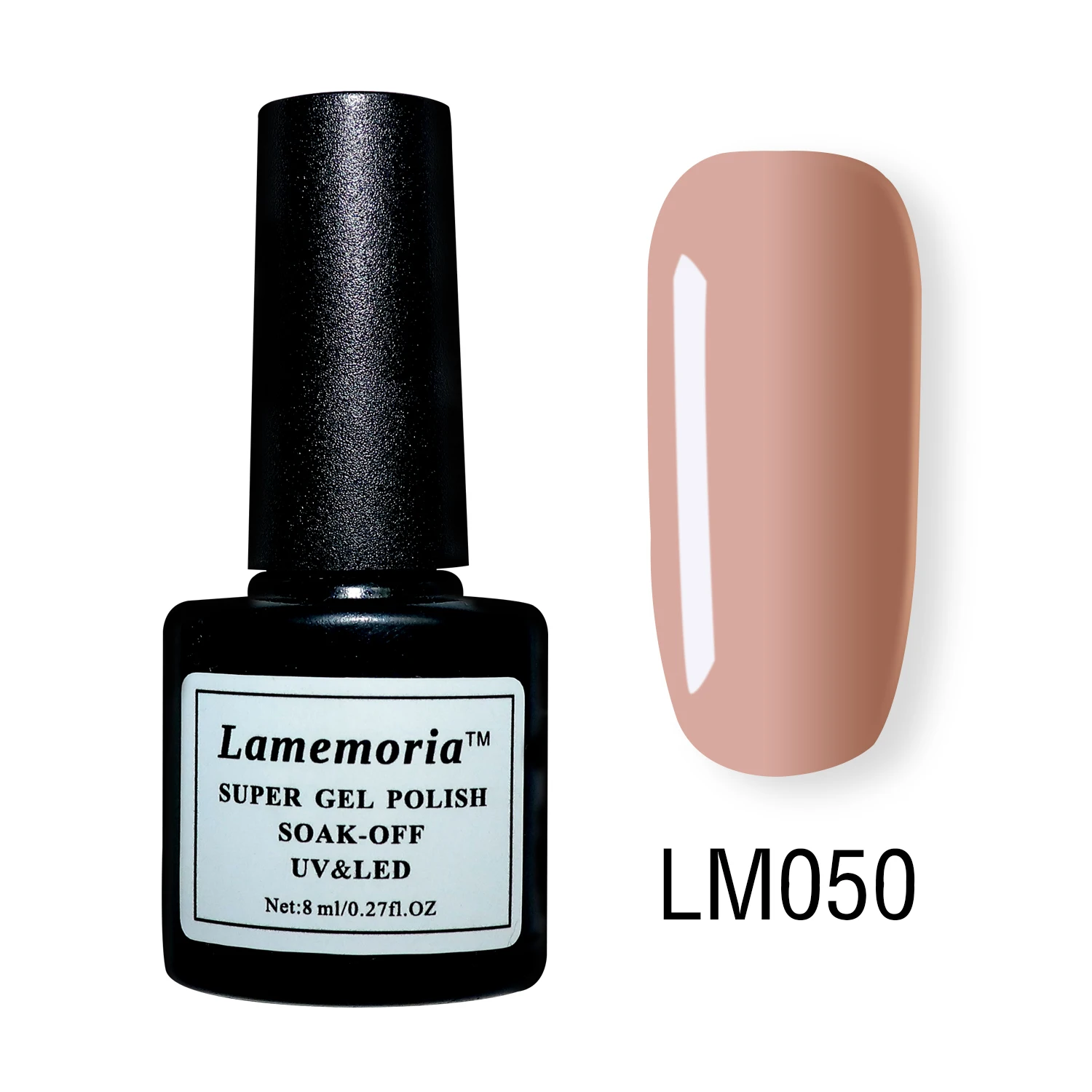 LM050 56 цветов, чистый Гель-лак для ногтей, черный, белый цвет, 8 мл, полуперманентный УФ-лак для ногтей, декоративный светодиодный - Цвет: LM050