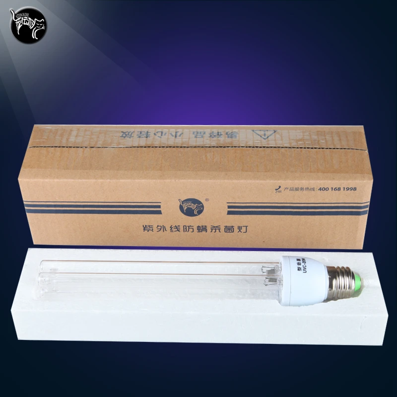 

E27 30W UV ozone quartz bactericidal lamp disinfection sterilizer light home mite sterilization ultraviolet lamps bulb tube