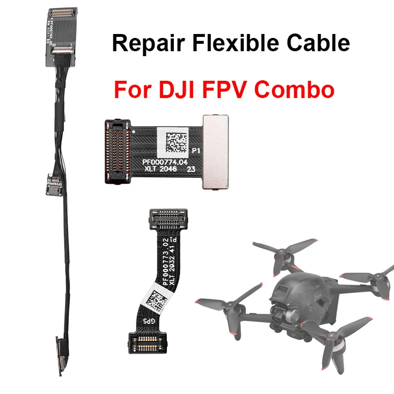

For DJI FPV Combo GPS Flexible Cable Gimbal Signal Cable ESC Board Cable Gimbal Coaxial Cable Drone Repair Replacement Accessory