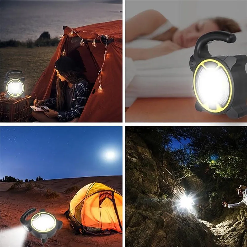 

5W COB Portable LED Flood Light Outdoor Work Lamp Flashlights Strong And Weak Lighting COB Light Flashlight For Outdoor Camping